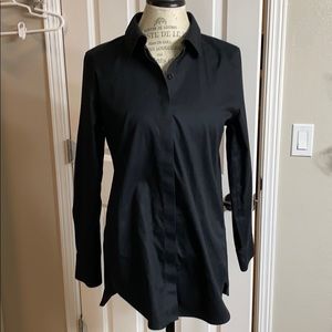 Chico’s non-iron dress shirt in black